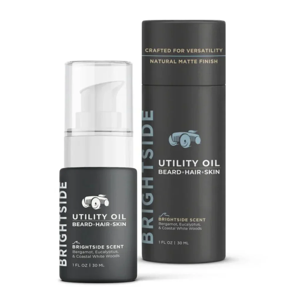 Brightside - Utility Oil: Beard + Hair + Skin
